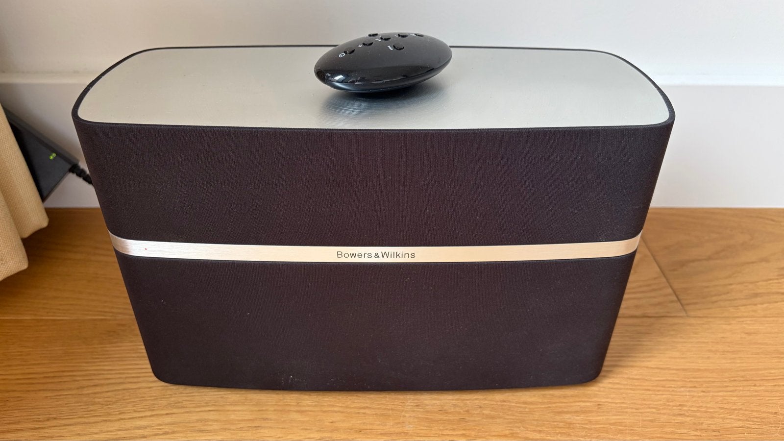 Bowers & Wilkins A5 AirPlay Speaker + Remote, Ophalen of Verzenden, Zo goed als nieuw, Bowers & Wilkins (B&W), Afstandsbediening