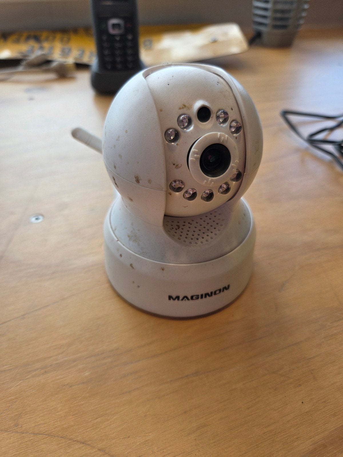 Maginon IP-camera - Binnencamera - Gebruikt, Ophalen of Verzenden, Gebruikt, Binnencamera