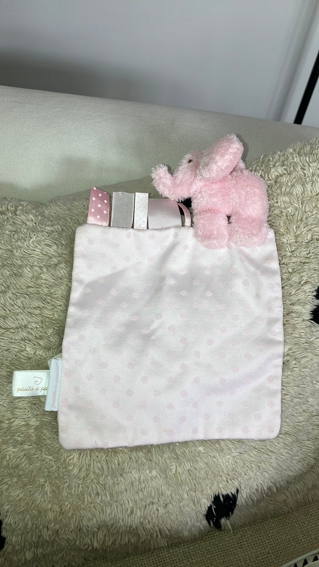 Pasito a pasito olifant roze, Ophalen of Verzenden, Zo goed als nieuw, Olifant
