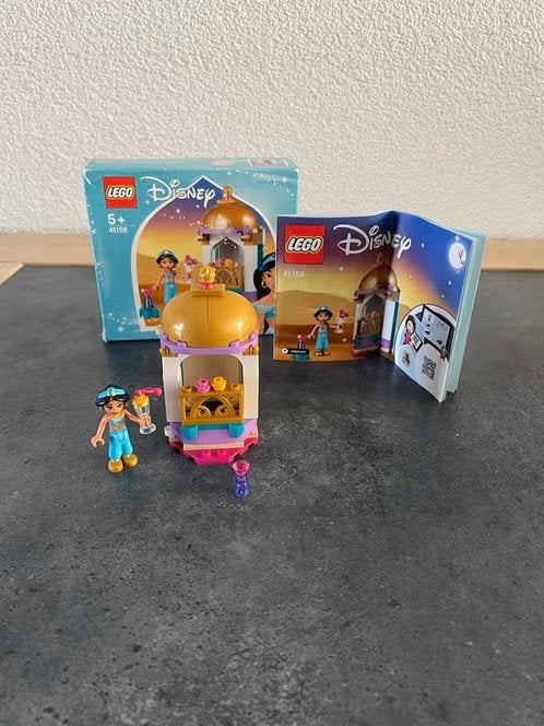 Lego set disney princess jasmine is compleet 41158, Ophalen of Verzenden, Zo goed als nieuw