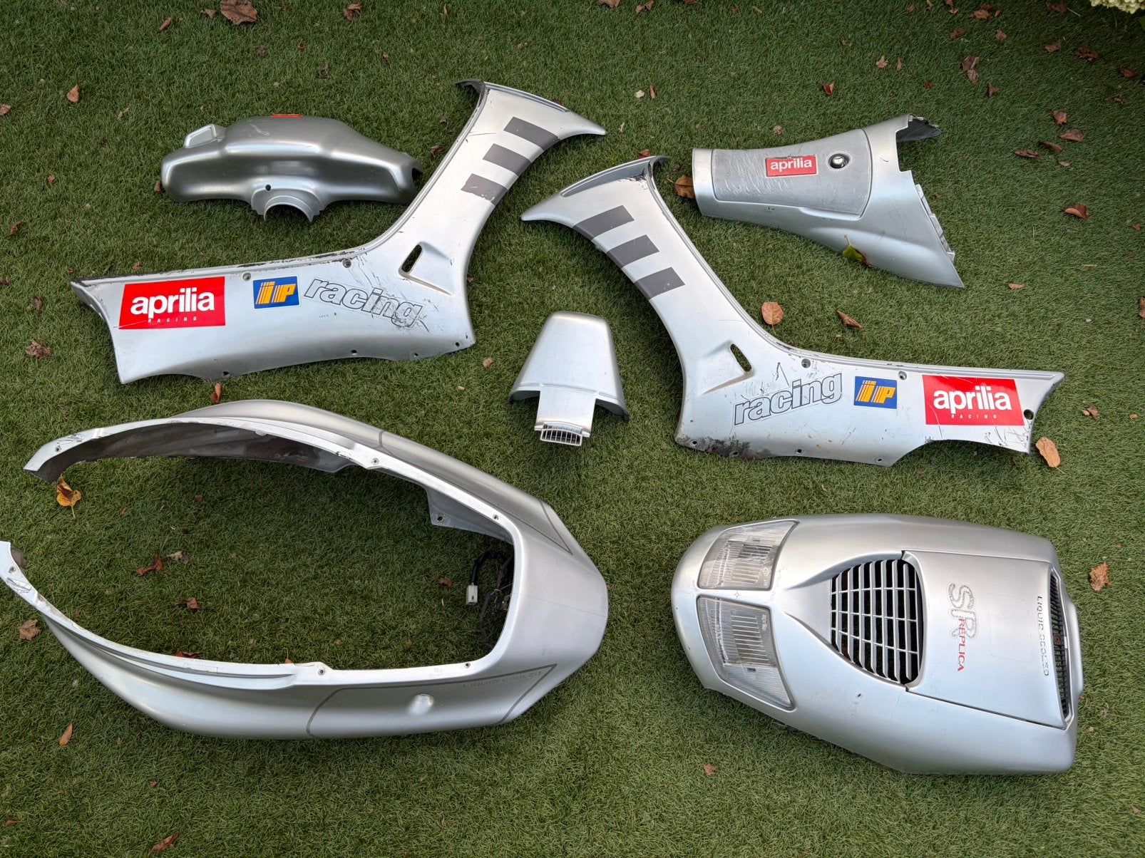Kappen set Aprilia SR Viper Replica Romboni Max Biaggi, Ophalen, Gebruikt, Kap, Aprilia