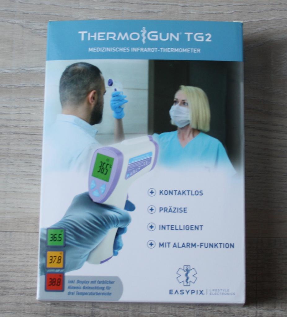 Easypix ThermoGun TG2 Koortsthermometer Nieuw in doos, Ophalen of Verzenden, Nieuw