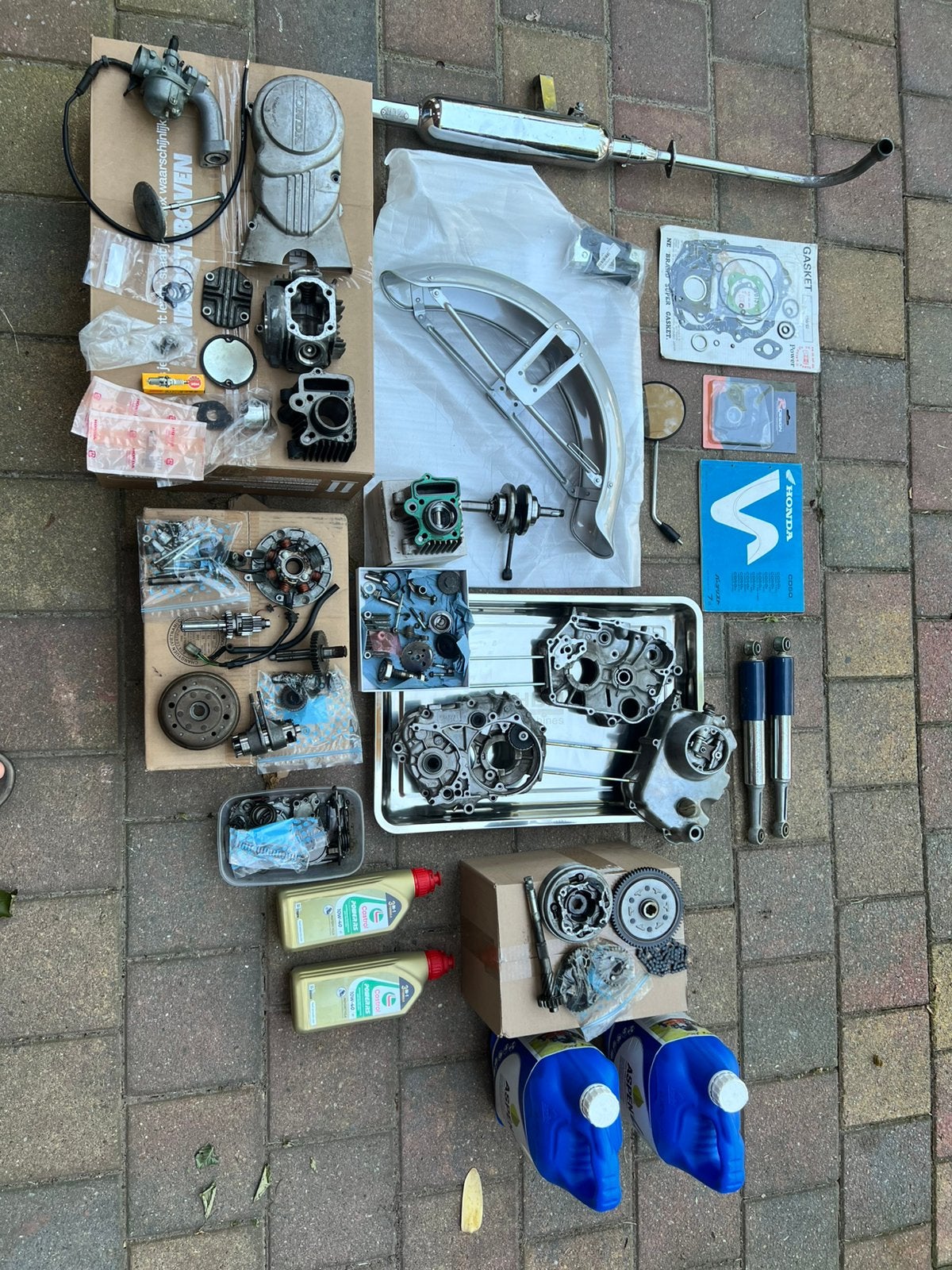 Honda CD50 Benly onderdelen., Ophalen, Gebruikt, Blok, Overige merken