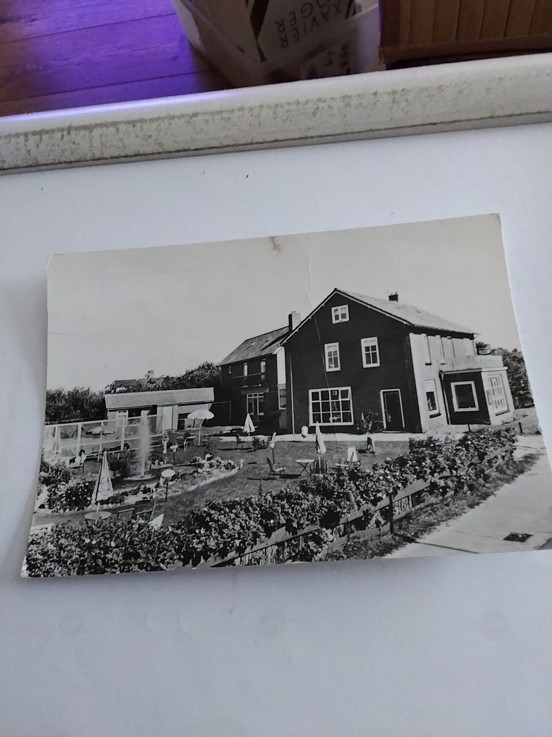 Oude Ansichtkaart Hotel-Restaurant De Zwaluw Texel, Ophalen of Verzenden, 1960 tot 1980, Gelopen, Waddeneilanden