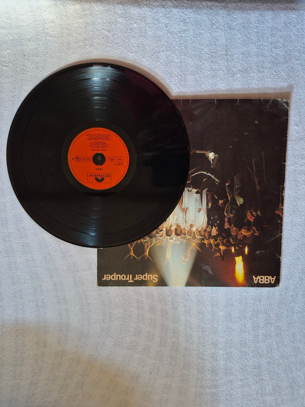ABBA Super Trouper LP - 1e persing, compleet, LP, Gebruikt, Pop, Originele persing