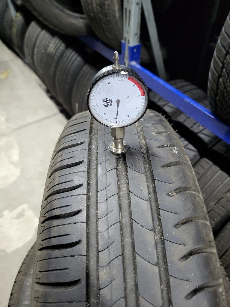 4 x 185/65/15 Michelin Energysaver 7mm 160,- Incl montage!, Gebruikt, 15 inch, Michelin France, Zomerbanden