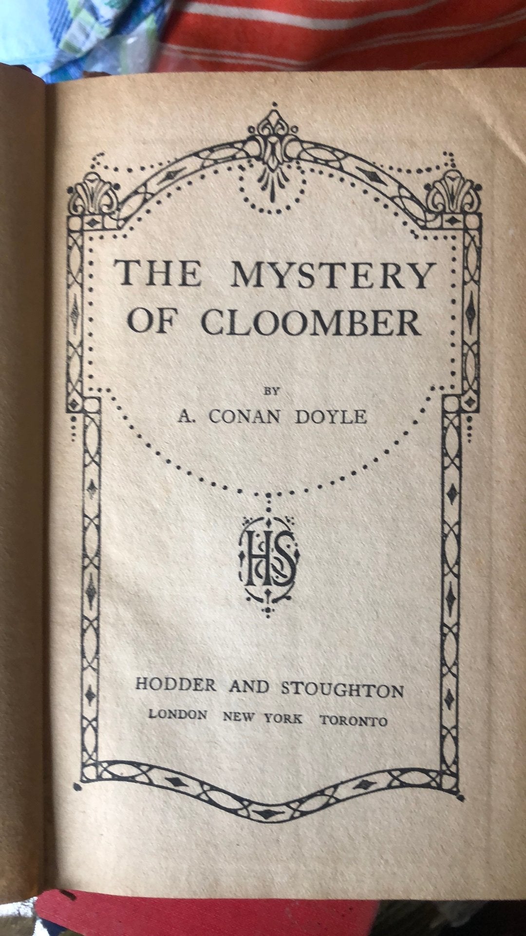 The mystery of Cloomber - Conan Doyle, Ophalen of Verzenden