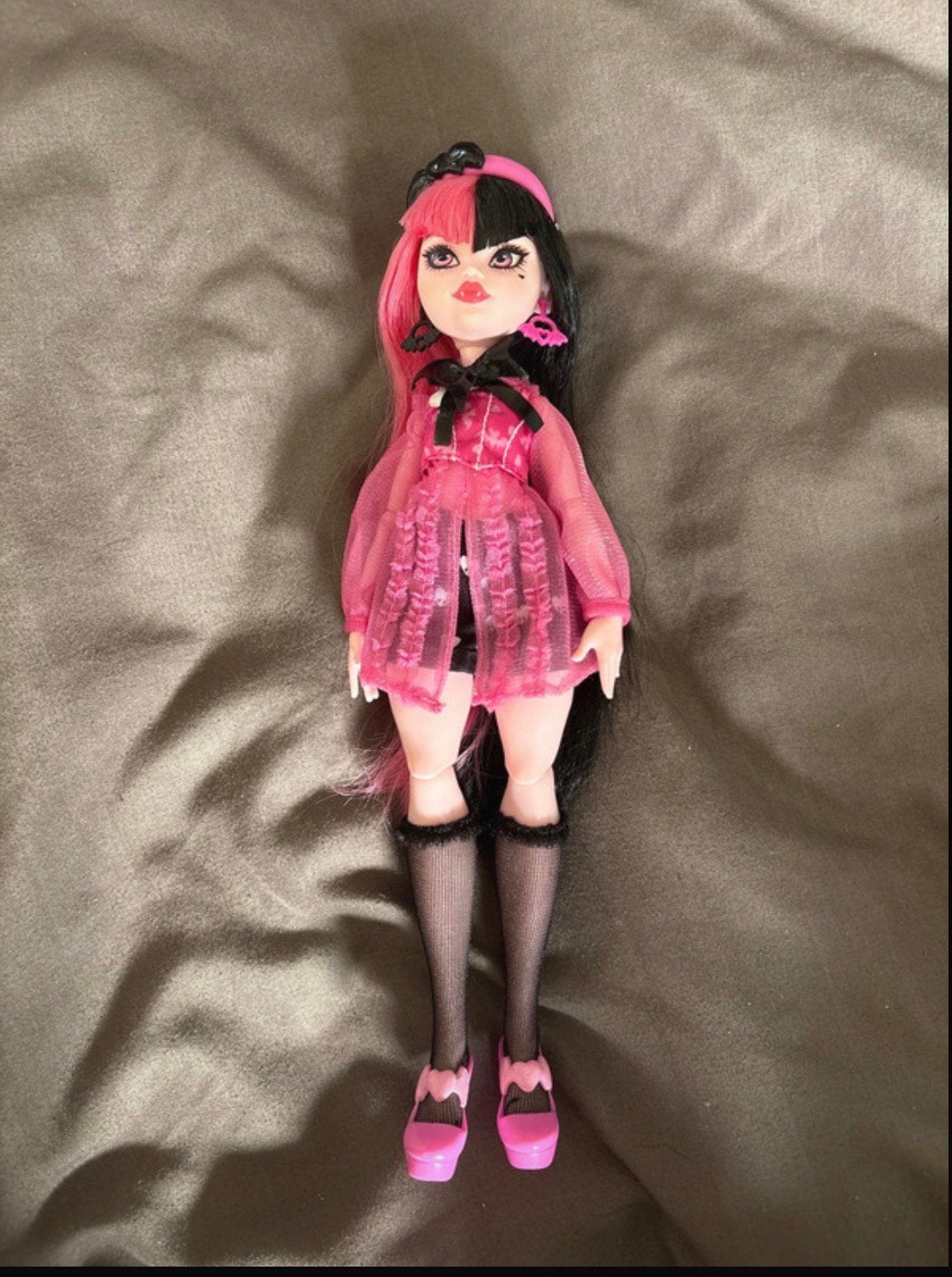 Monster high draculaura pop, Ophalen of Verzenden, Zo goed als nieuw