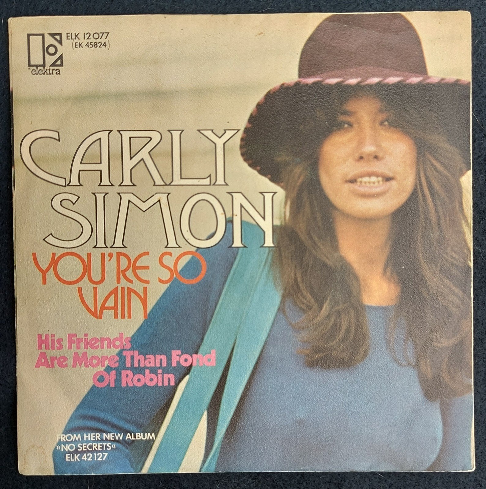 Carly Simon - You're so vain, Gebruikt, 7 inch, Ophalen of Verzenden, Pop