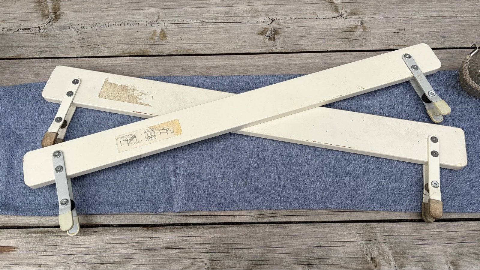 2 Ikea Vikare Bedhekjes voor kinderbed., Ophalen, Gebruikt, Minder dan 140 cm, Minder dan 70 cm