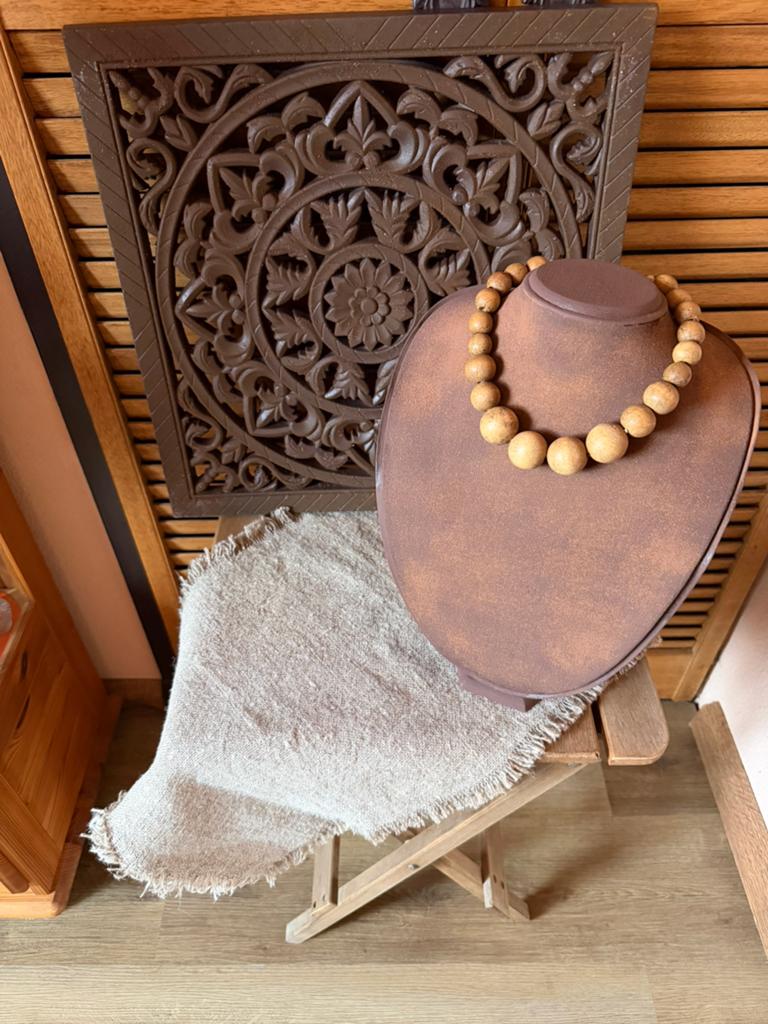 Set Woonaccessoires 3 Delig, Ophalen of Verzenden, Zo goed als nieuw, Hout