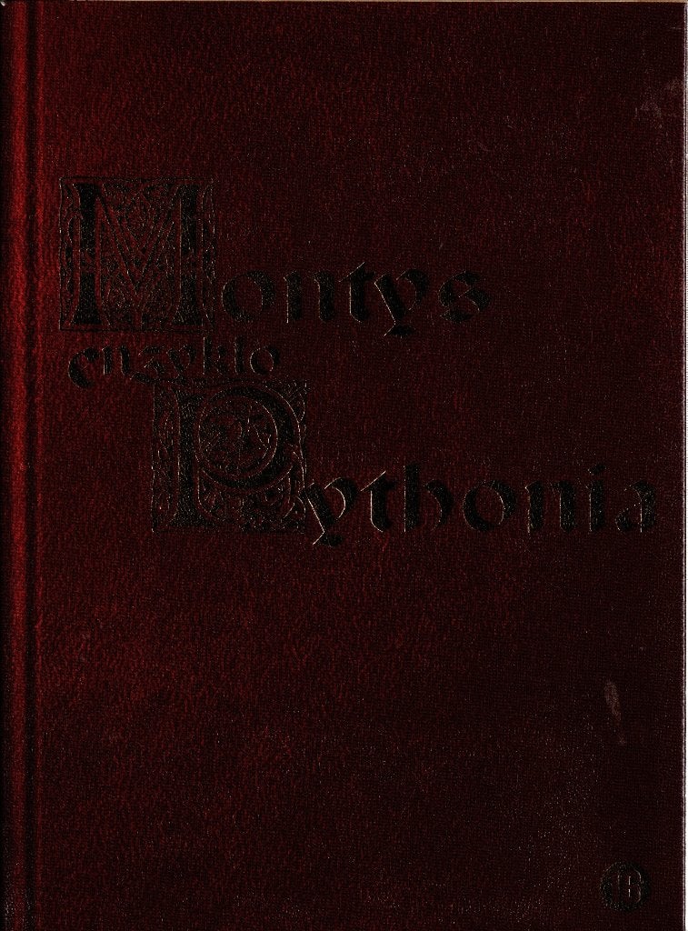 Montys Python Enzoklo Pythonia, Cd's en Dvd's, Vanaf 16 jaar, Ophalen of Verzenden, Zo goed als nieuw