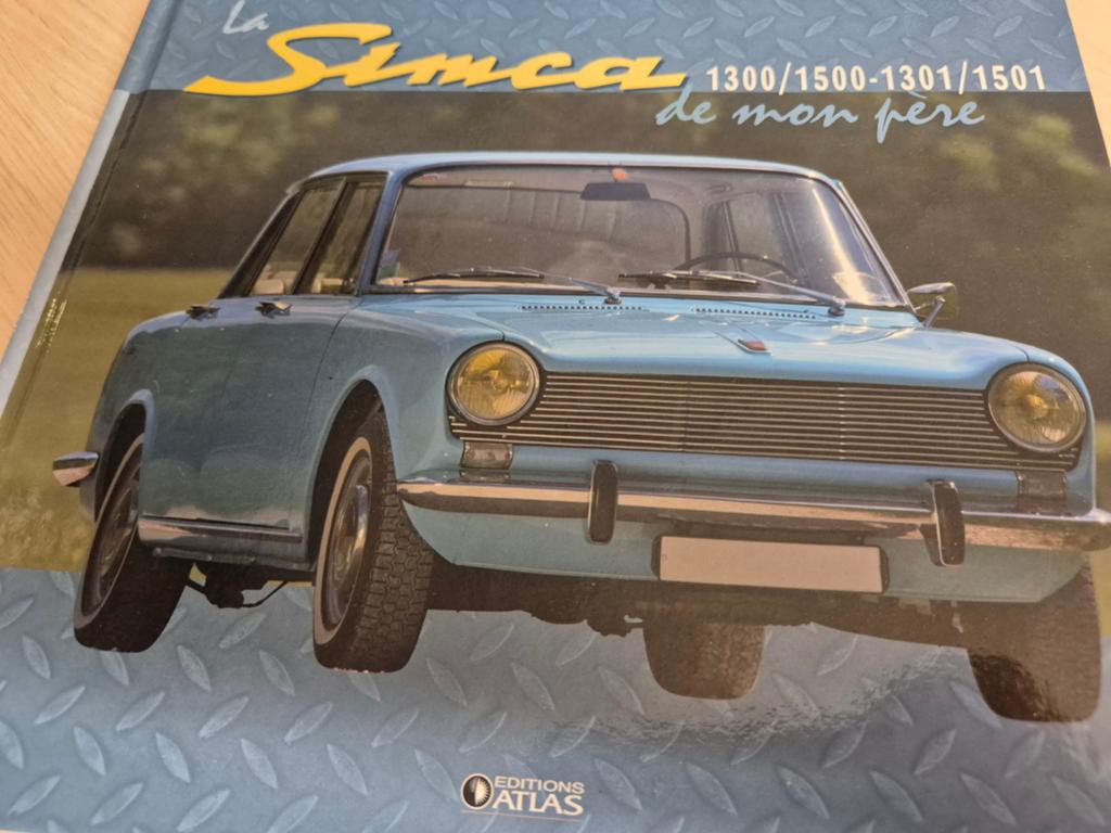 Hardcover boek Simca 1300 1501 serie óók Heuliez coupé izgst, Ophalen of Verzenden, Zo goed als nieuw, Overige merken