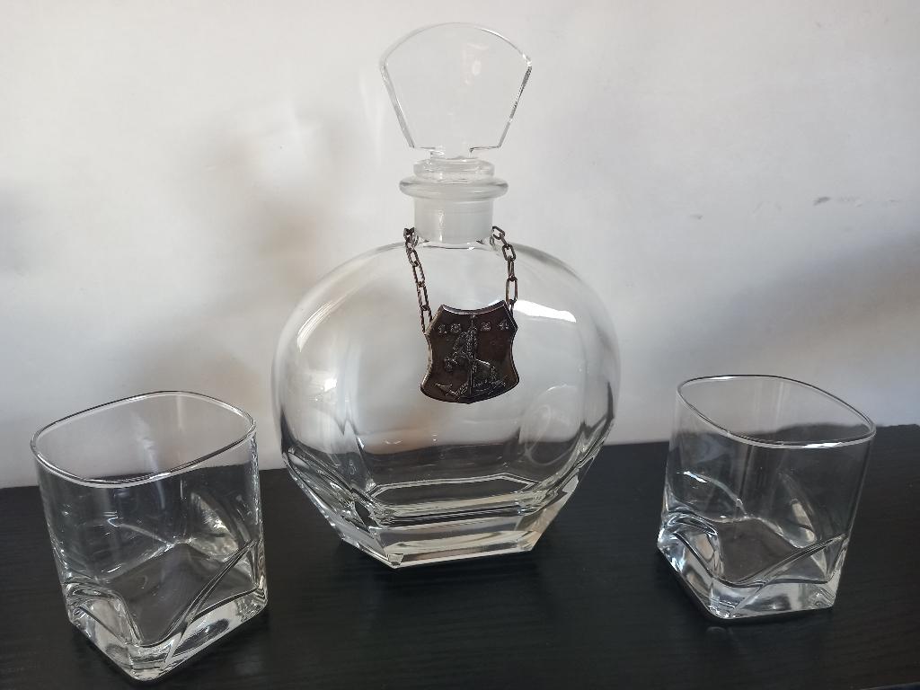 Whisky Karaf zilveren hanger Algemene Bank Nederland ABN NHM, Antiek en Kunst, Ophalen of Verzenden, Zilver