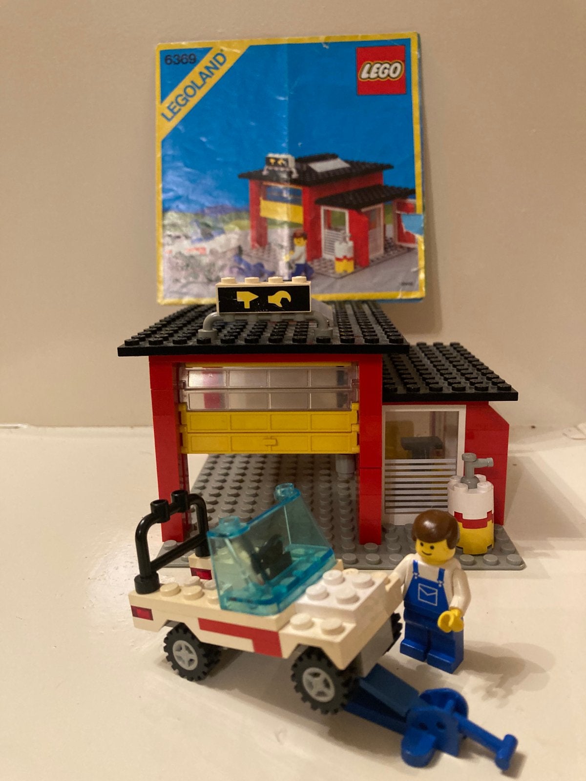 Lego 6369 auto werkplaats, Gebruikt, Lego, Ophalen of Verzenden, LEGOLAND