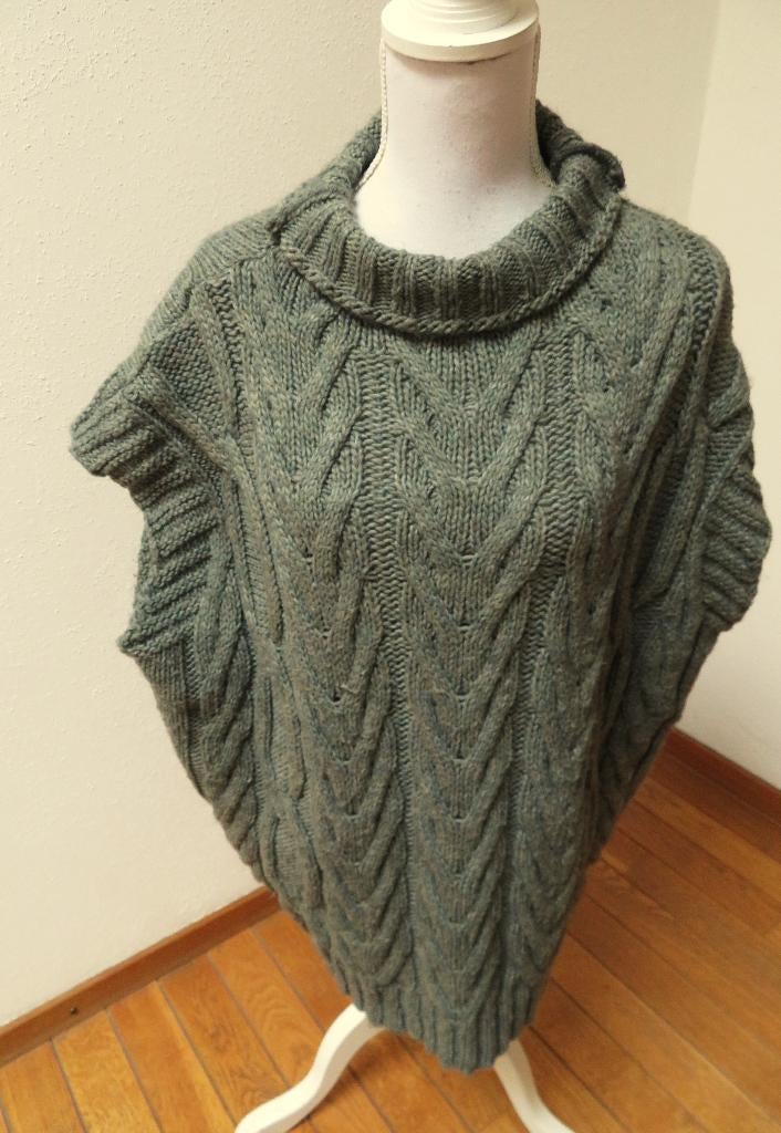 D22 MADE IN ITALY wijde spencer trui  groen maat L XL, Made in Italy, Maat 46/48 (XL) of groter, Ophalen of Verzenden, Zo goed als nieuw