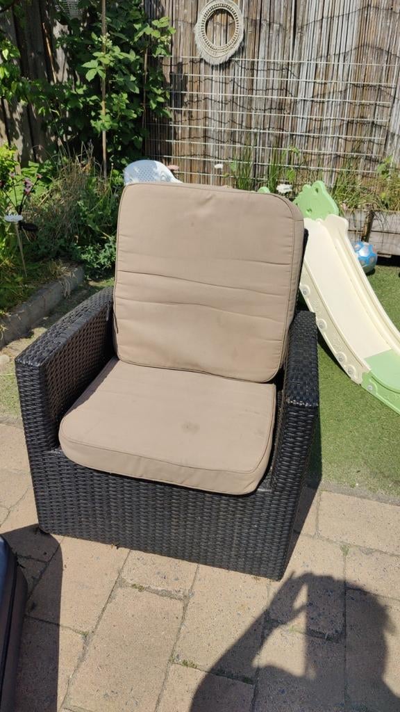 Tuinstoel loungestoel, Ophalen, Gebruikt