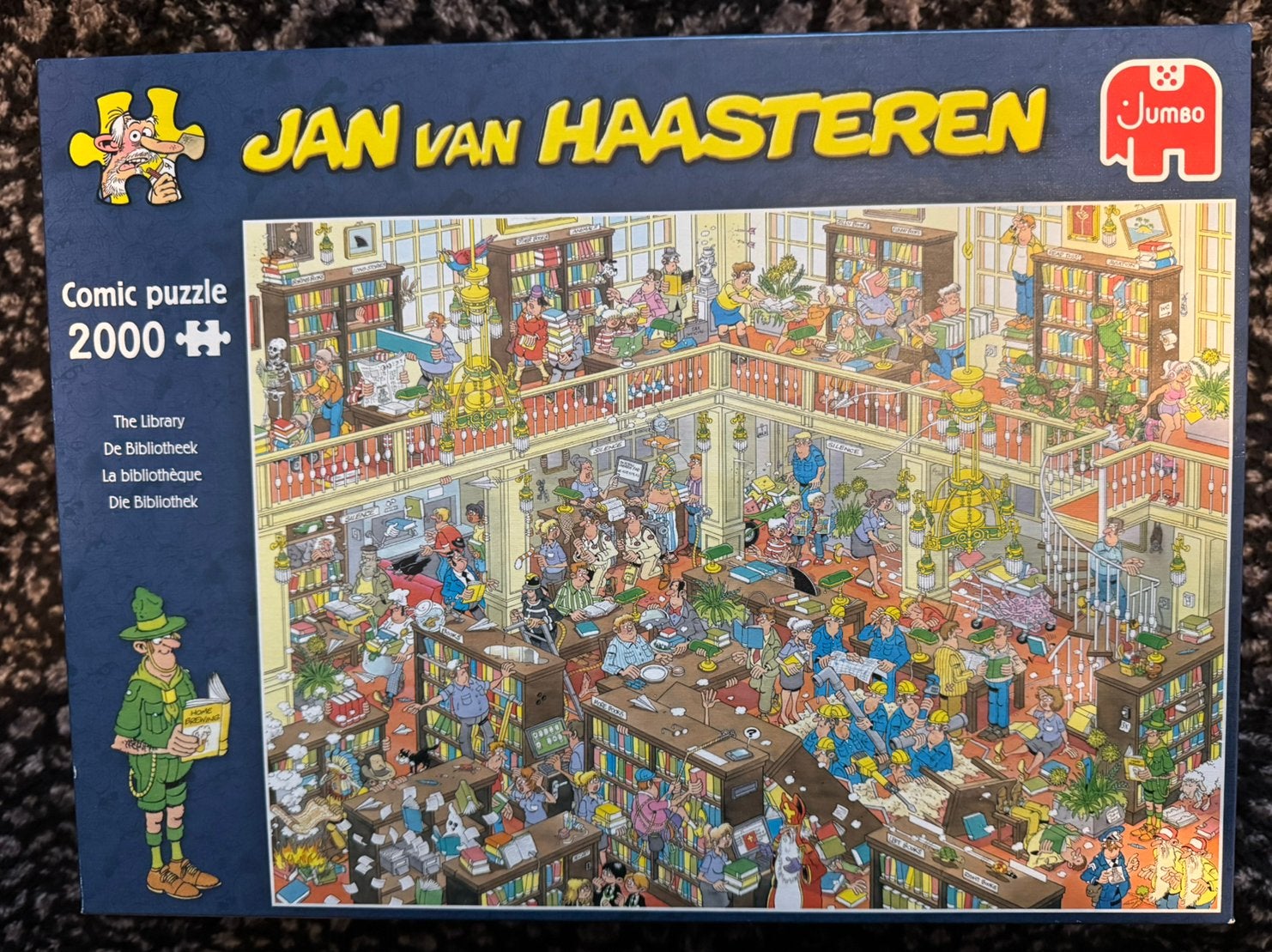Diverse Jan van Haasteren puzzels, Ophalen, 500 t/m 1500 stukjes, Zo goed als nieuw, Legpuzzel
