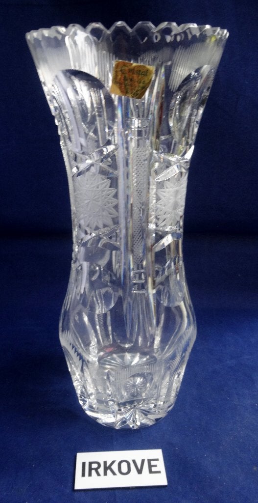 PRACHTIGE KRISTALLEN VAAS NR. 34 GEMERKT *, Antiek en Kunst, Antiek | Glas en Kristal, Verzenden