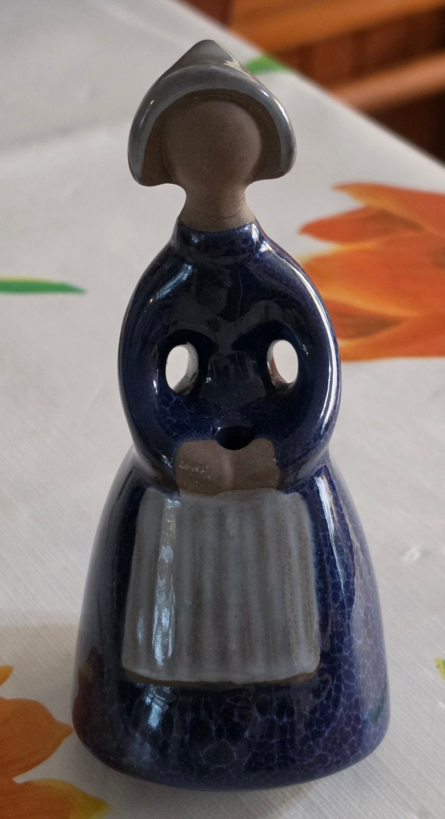 Vintage JIE Gantofta Zweden Keramieken beeld - Blauw, Ophalen of Verzenden