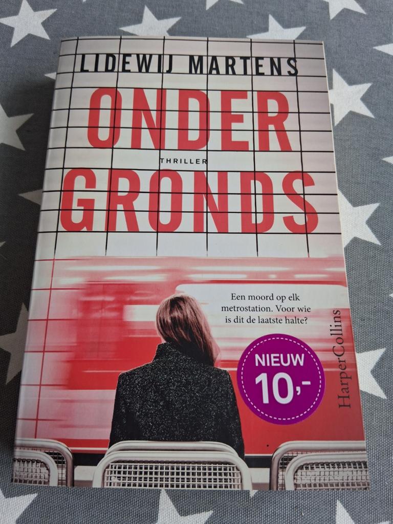 nieuw boek lidewij martens - ondergronds, Ophalen of Verzenden, Nieuw