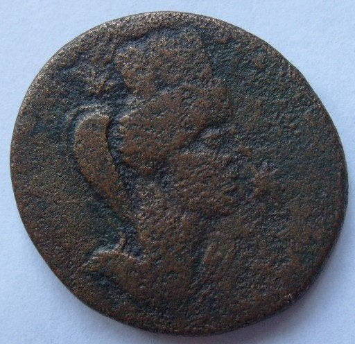 Romeinse munt: Augustus 27 v.Chr - 14 n.Chr. - Bodemvondst., Verzenden, Overige landen, Losse munt