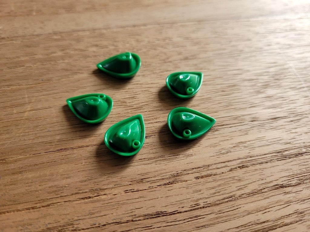 Partij N695=5x Lego forestman hoeden (Meerdere setjes)