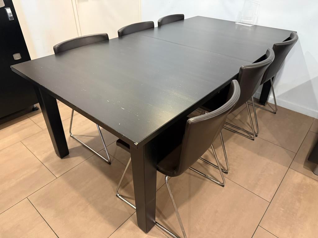 Ikea eettafel SKRUVBY uitschuifbaar!, Ophalen, Zo goed als nieuw, Rechthoekig, 50 tot 100 cm
