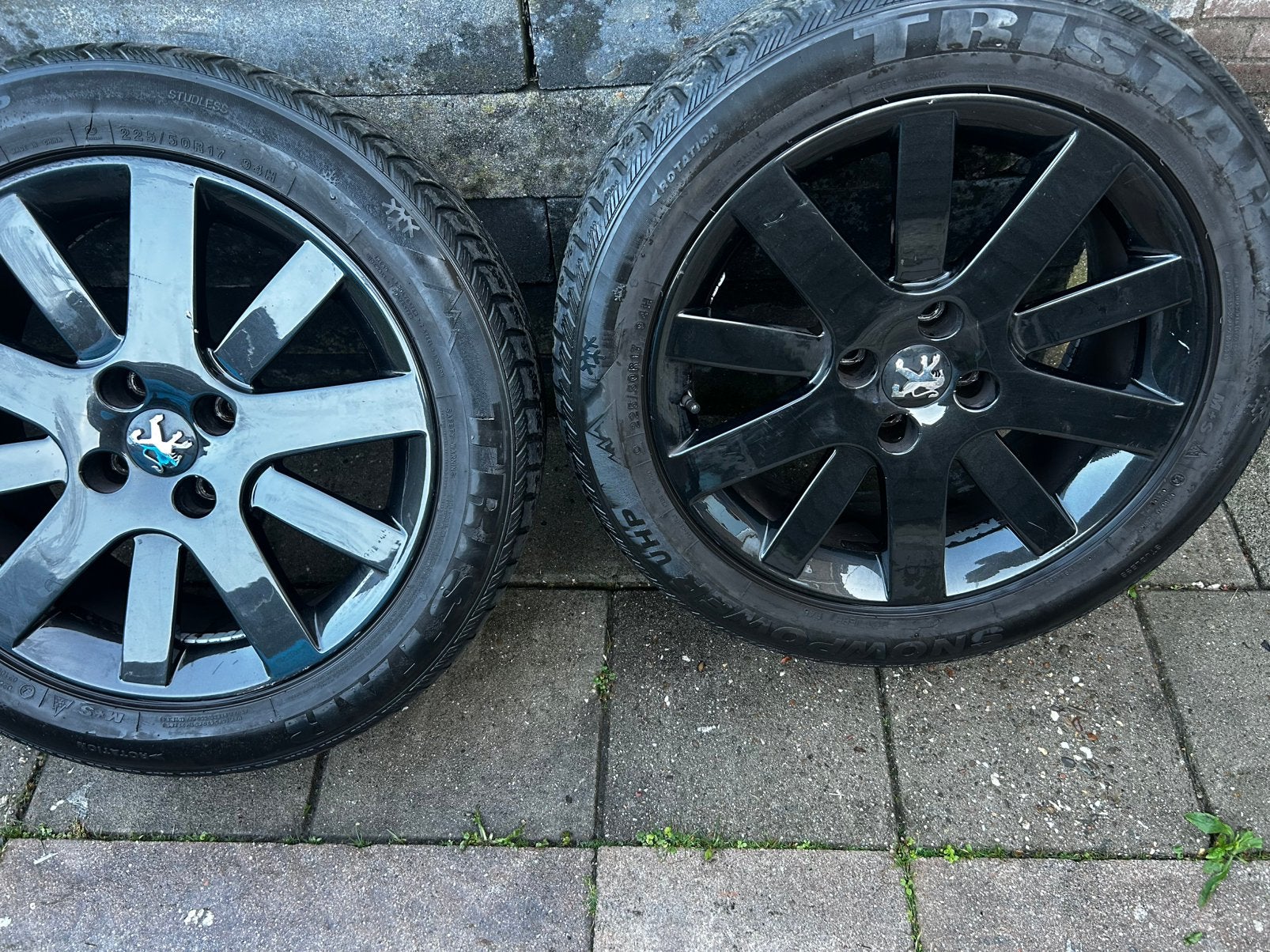 Peugeot velgen 4x108 17 inch, Ophalen