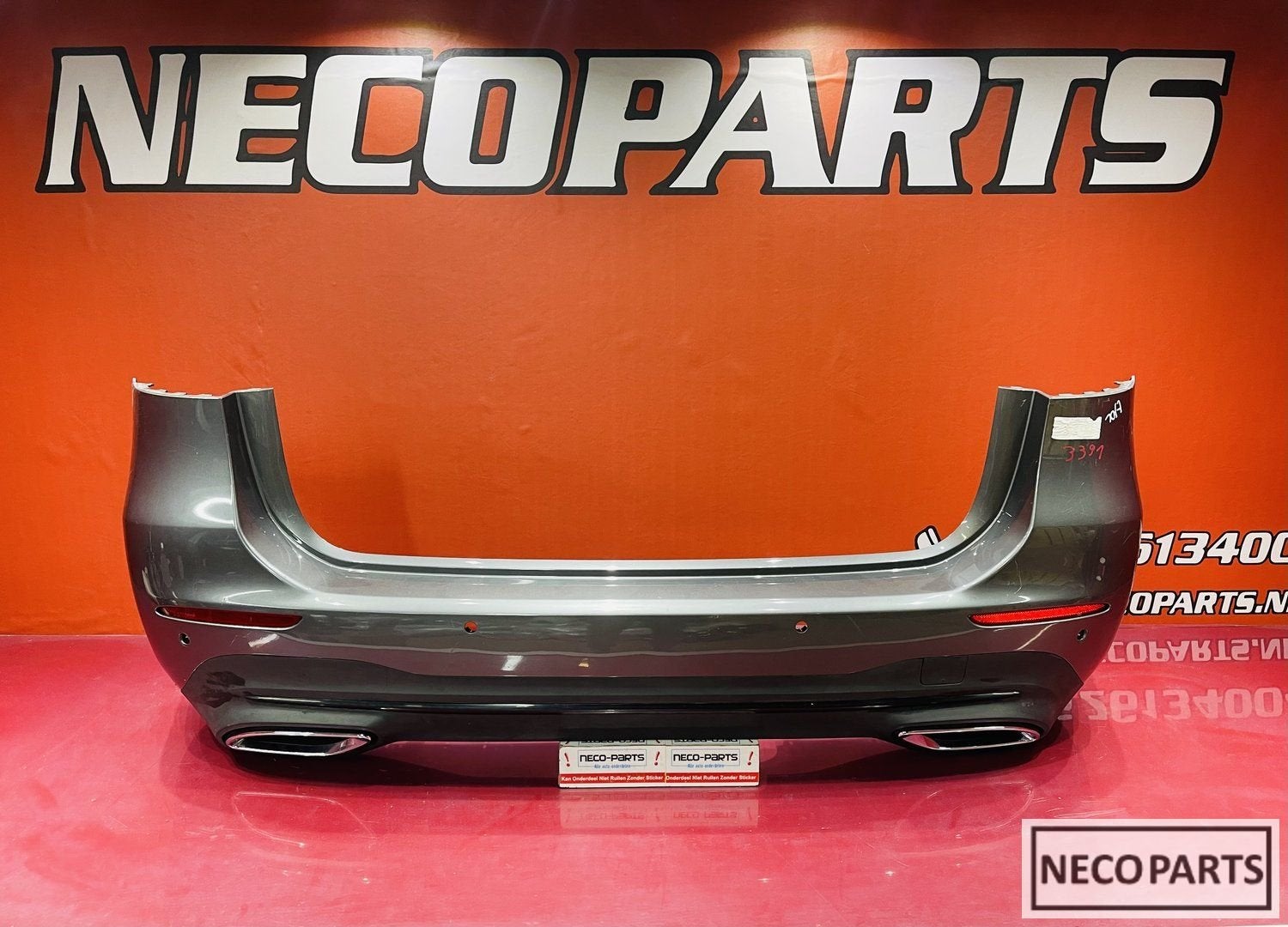 MERCEDES B KLASSE W247 AMG ACHTEBUMPER BUMPER ORIGINEEL, Gebruikt, Ophalen of Verzenden, Achter, -
