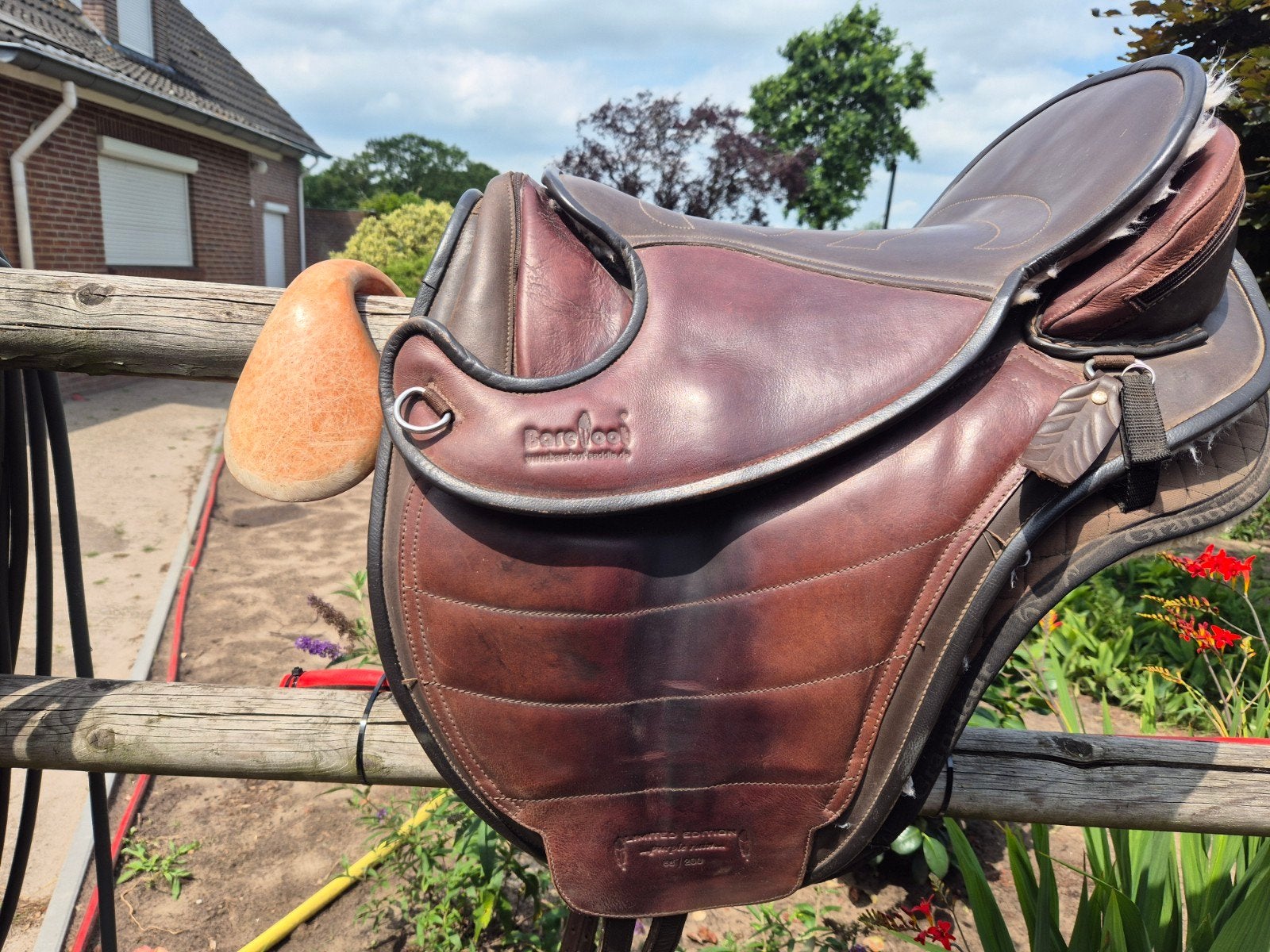 Barefoot Limited Edition "Purple Rain" boomloos zadel, Ophalen of Verzenden, Zo goed als nieuw