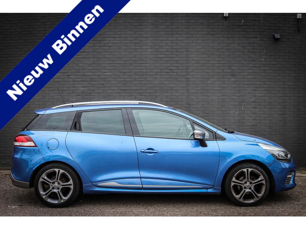 Renault Clio Estate 1.2 GT Net binnen - Nu al te bezichtigen, Stof, 4 cilinders, Blauw, 49 €/maand
