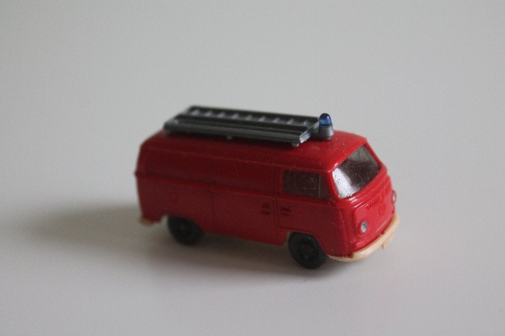 Wiking VW T2 bestel in brandweeruitvoering (60k), Ophalen of Verzenden, Zo goed als nieuw, Auto, Wiking