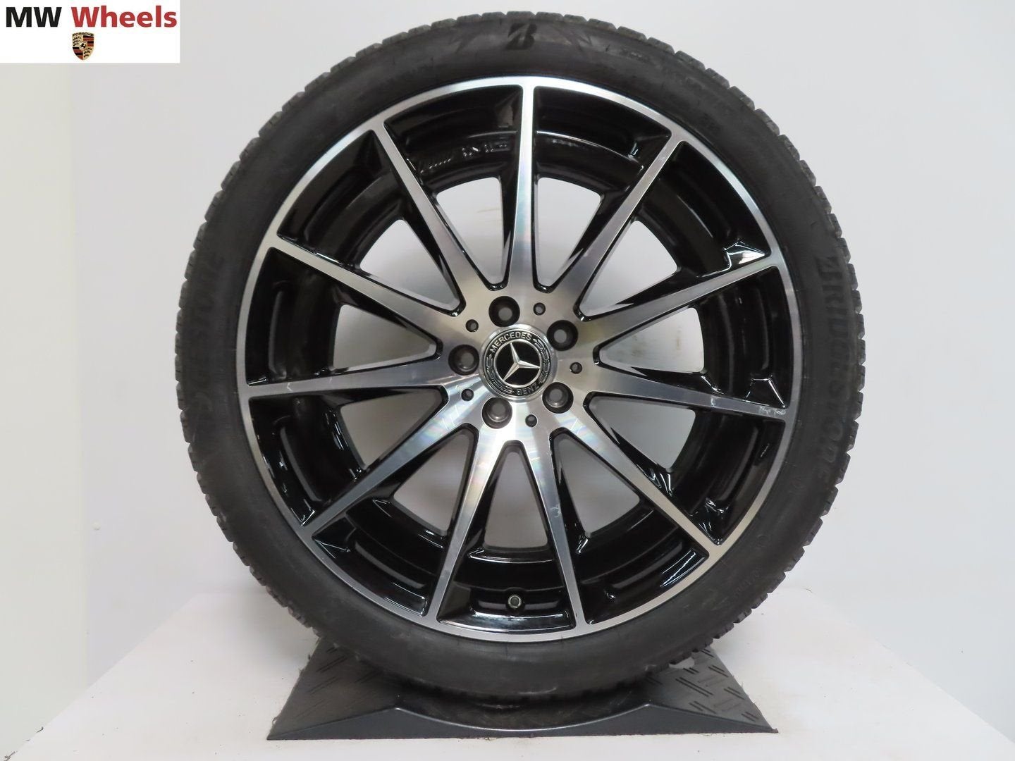 Mercedes EQS V297 AMG 21 inch velgen met winterbanden nieuw, Auto-onderdelen, Banden en Velgen, Gebruikt, -, 265 mm, -