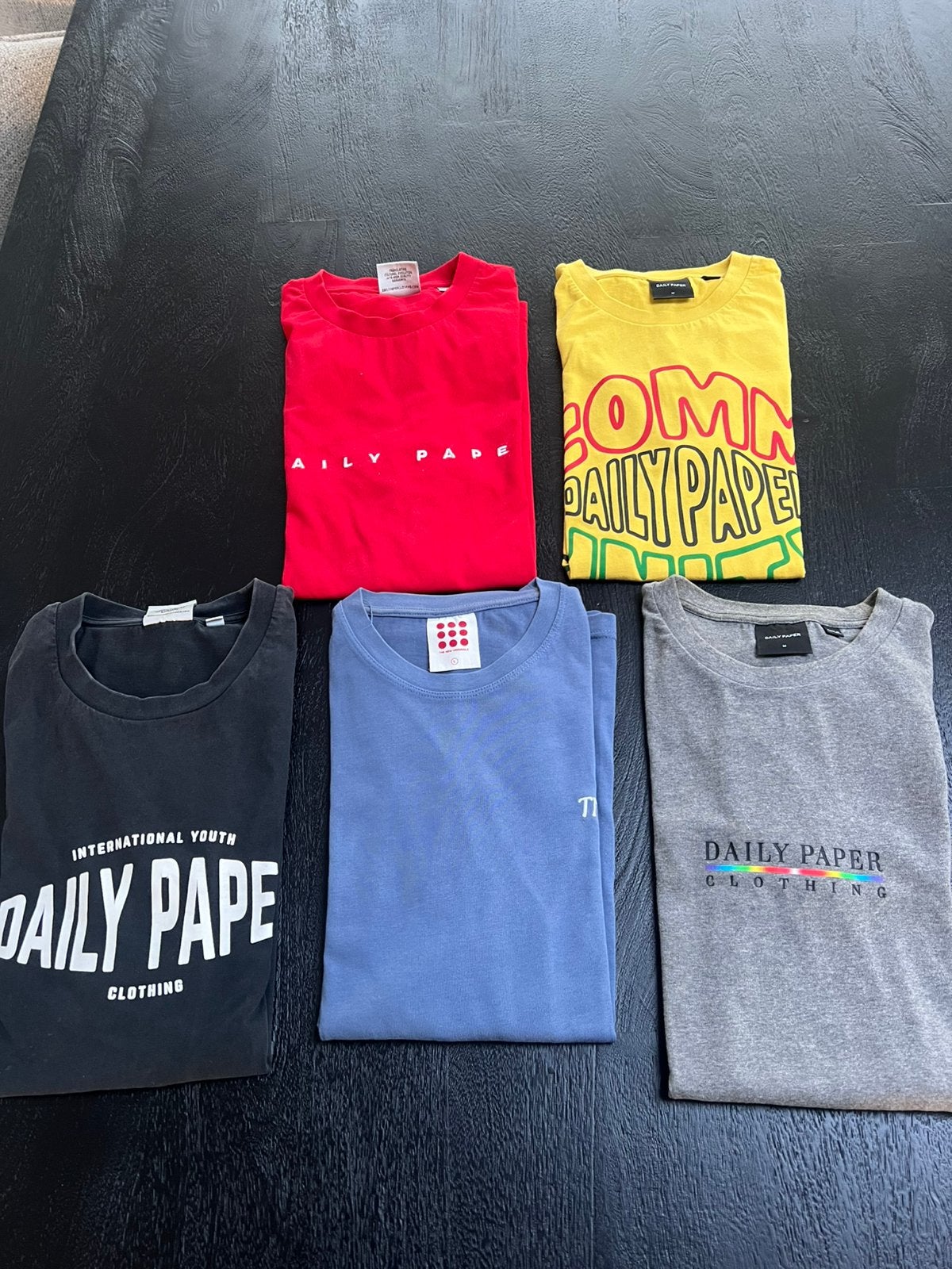 T shirts daily paper + tno maat m, Ophalen of Verzenden, Zo goed als nieuw, Maat 48/50 (M)