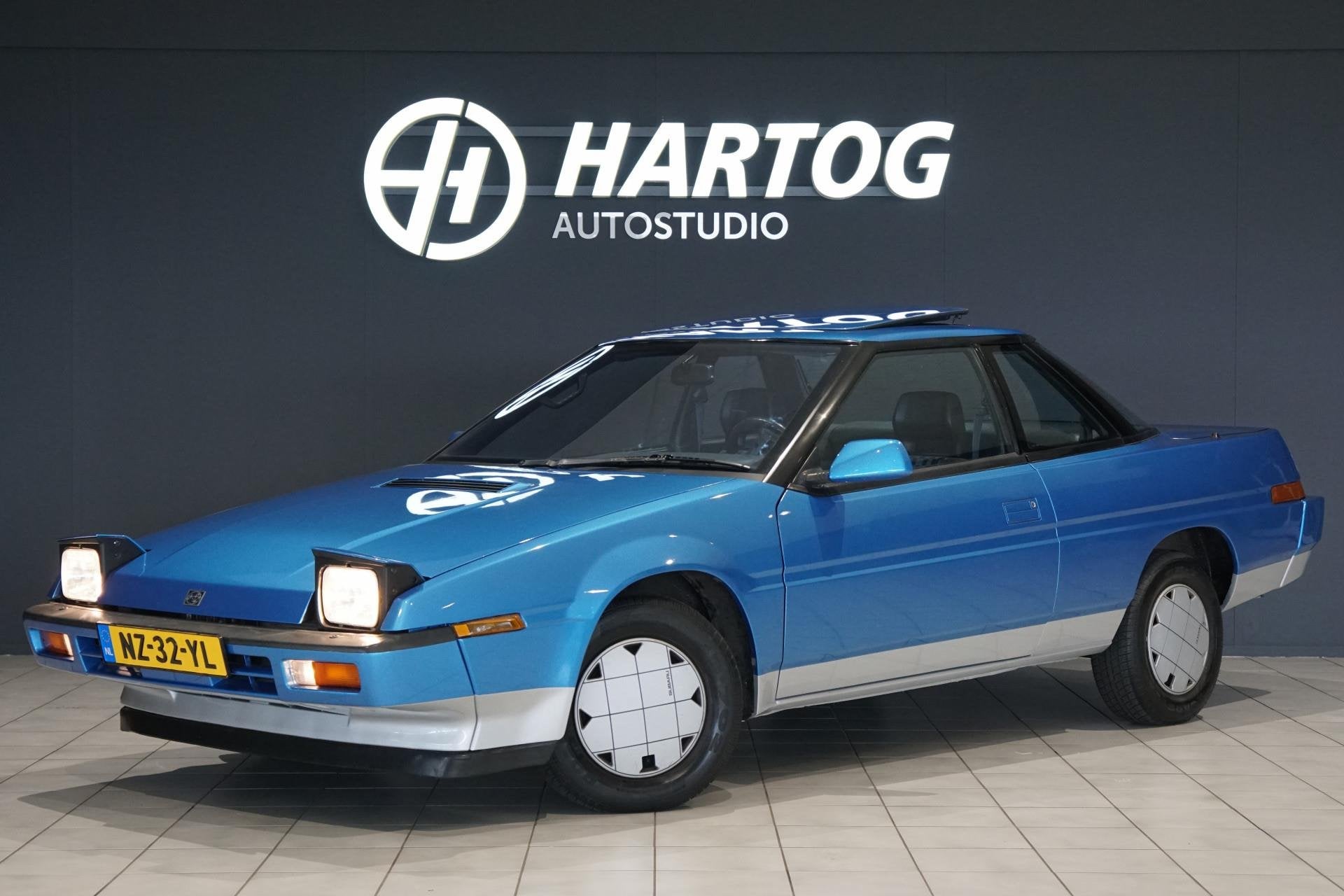Subaru L-serie 1.8 Turbo XT 4X4 + ORIG. NEDERLANDS, Blauw, Origineel Nederlands, Bedrijf, Coupé