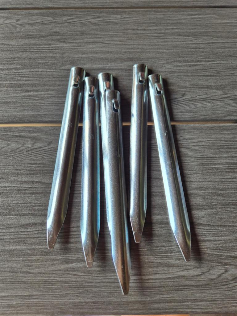 Tentharingen nieuw set van 6 nog 5 sets aanwezig, Ophalen of Verzenden, Nieuw