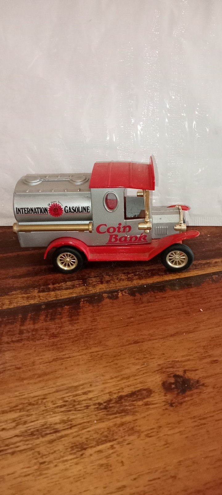 T-Ford spaarpot - Vintage model T tankwagen, Ophalen of Verzenden, Nieuw, Metaal of Blik, Vervoermiddel