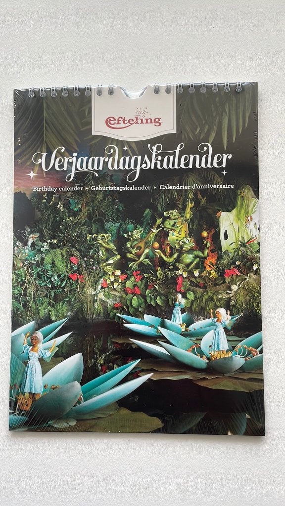 Efteling Verjaardagskalender, Verzamelen, Efteling, Ophalen of Verzenden, Nieuw, Gebruiksvoorwerp