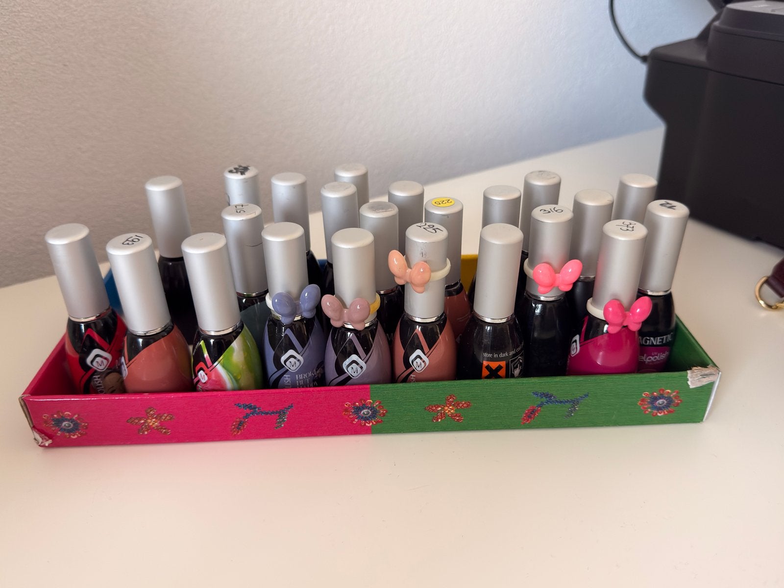 Gelpolish magnetic - 23 stuks (nieuw en gebruikt), Sieraden, Tassen en Uiterlijk, Uiterlijk | Cosmetica en Make-up, Gebruikt, Overige kleuren