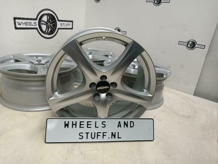 Ronal lichtmetaal velgen 18"inch 5x100 Golf Leon A3 T-cross, Ophalen, Nieuw, 18 inch, Velg(en)