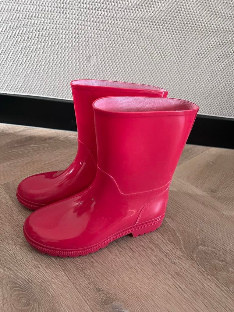 Roze regenlaarzen maat 33, Ophalen of Verzenden, Zo goed als nieuw, Meisje, Laarzen