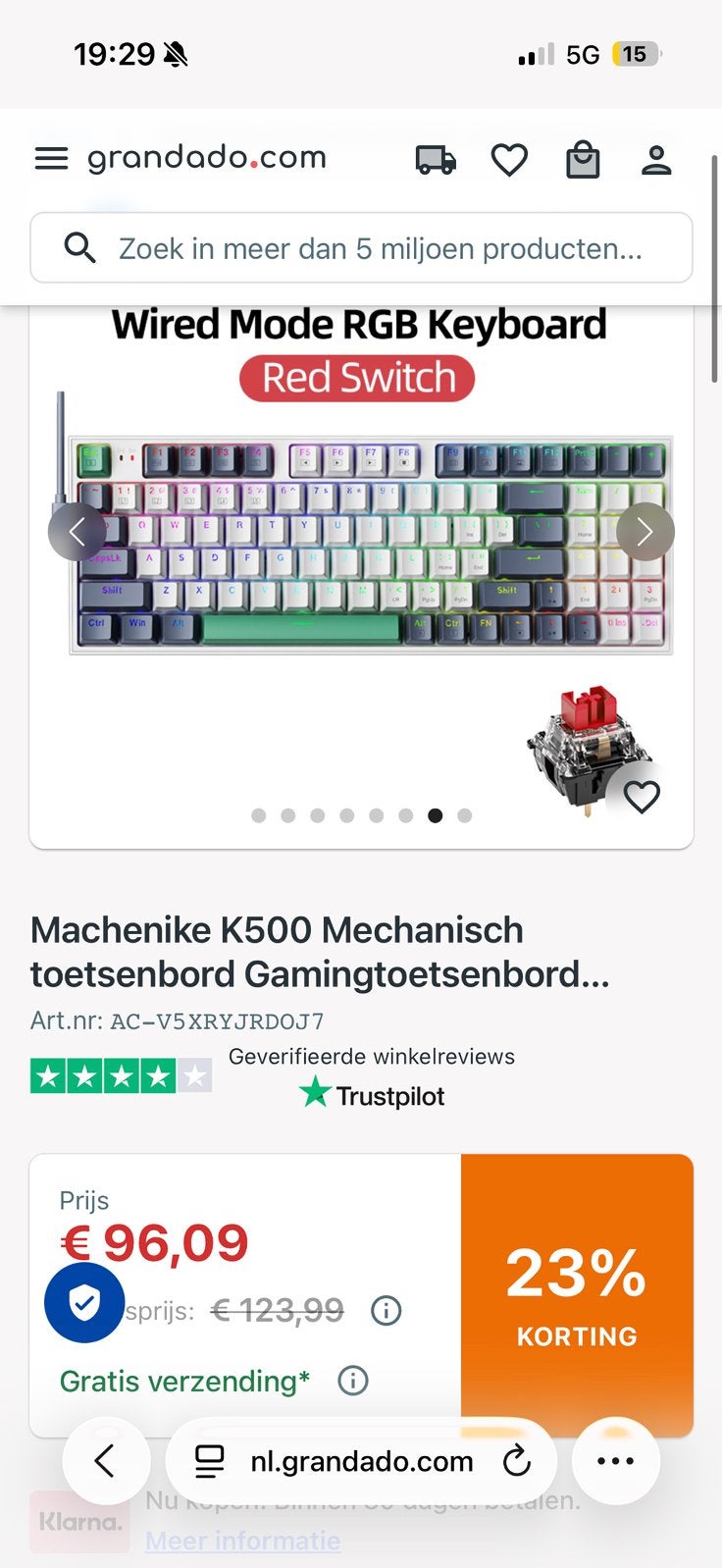 Perfect werkende Pc accessoires, Ophalen of Verzenden, Zo goed als nieuw, Bedraad