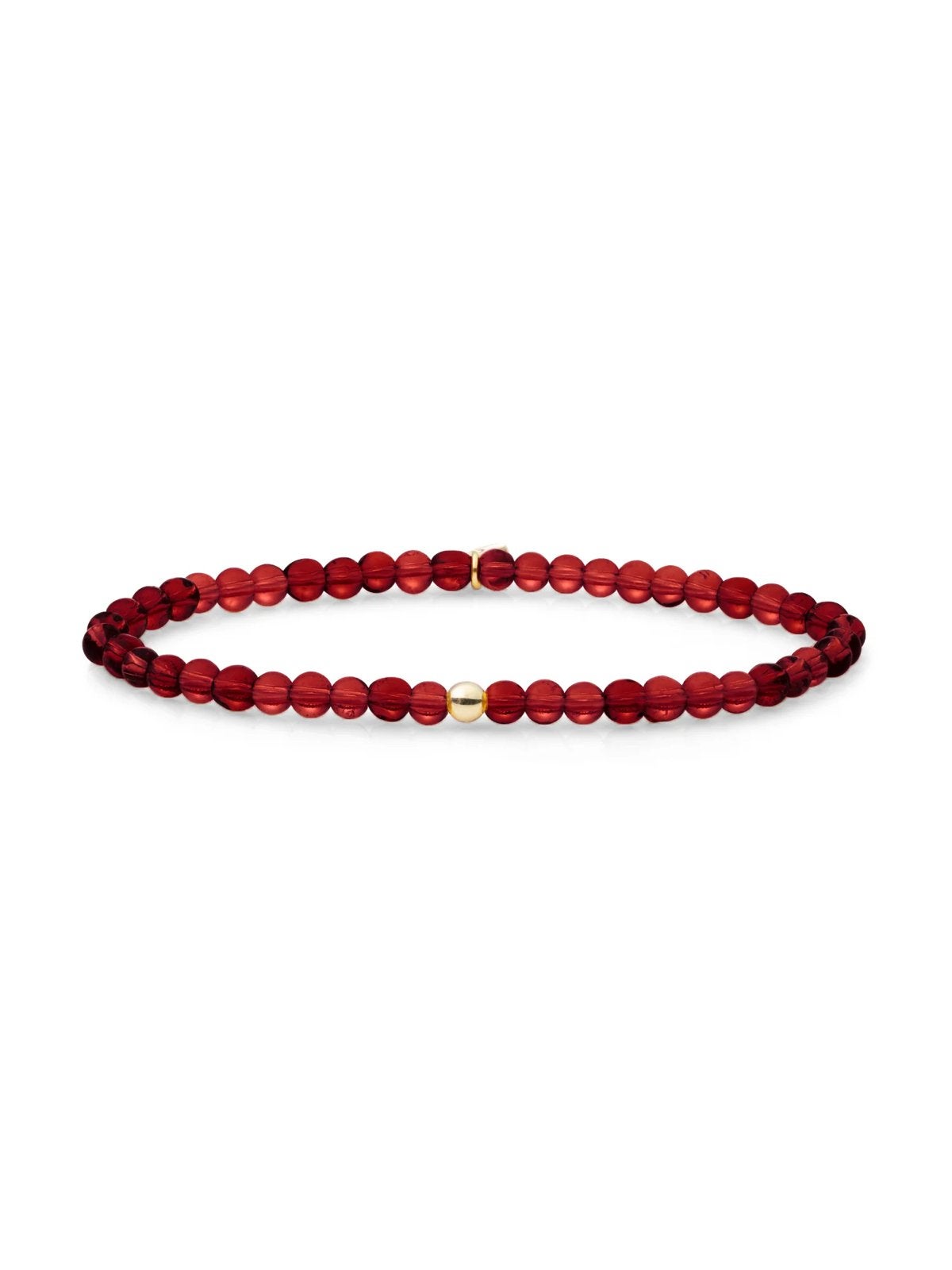 Sparkling Jewels armband ruby, Sieraden, Tassen en Uiterlijk, Overige materialen, Met bedels of kralen, Nieuw, Ophalen of Verzenden