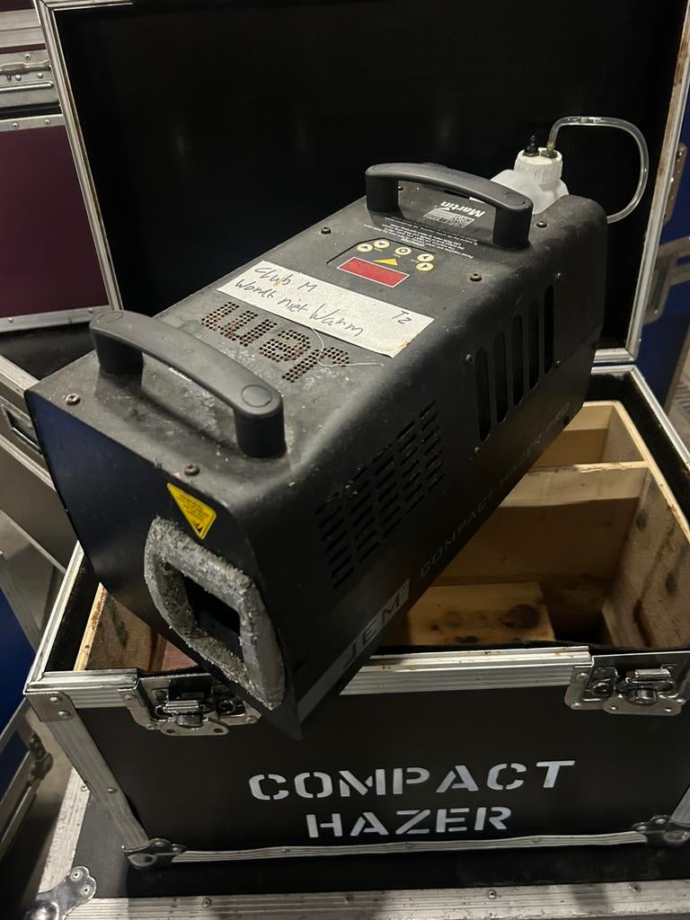 Martin Jem Compact Hazer - defect, Ophalen, Rookmachine, Nieuw, Jem