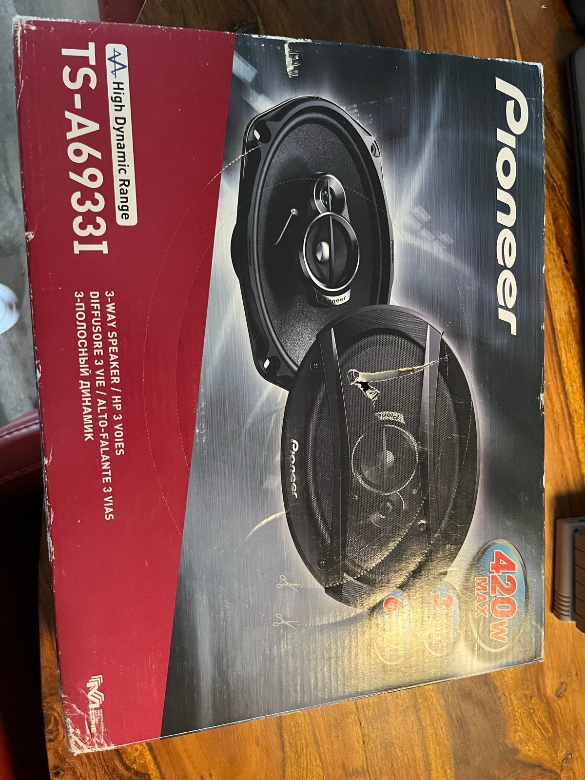 Pioneer TS-A6933I 3-weg autospeakers 420W, Ophalen, Nieuw