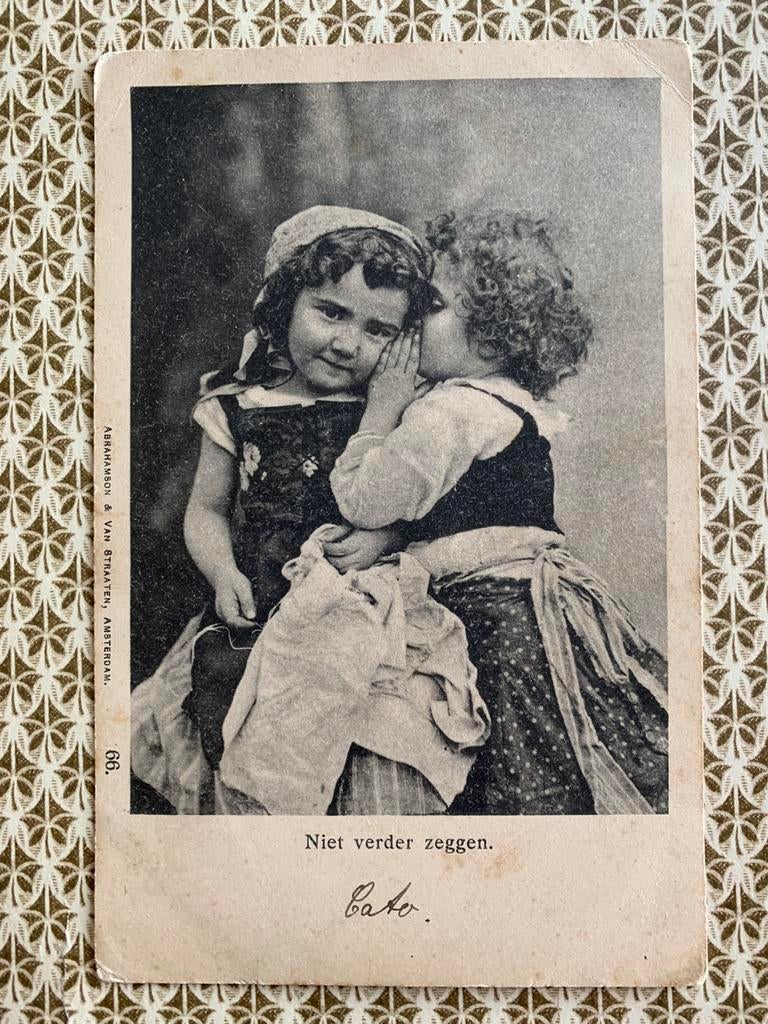 1903 Niet verder zeggen (NN), Ophalen of Verzenden, Voor 1920, Gelopen, Kinderen