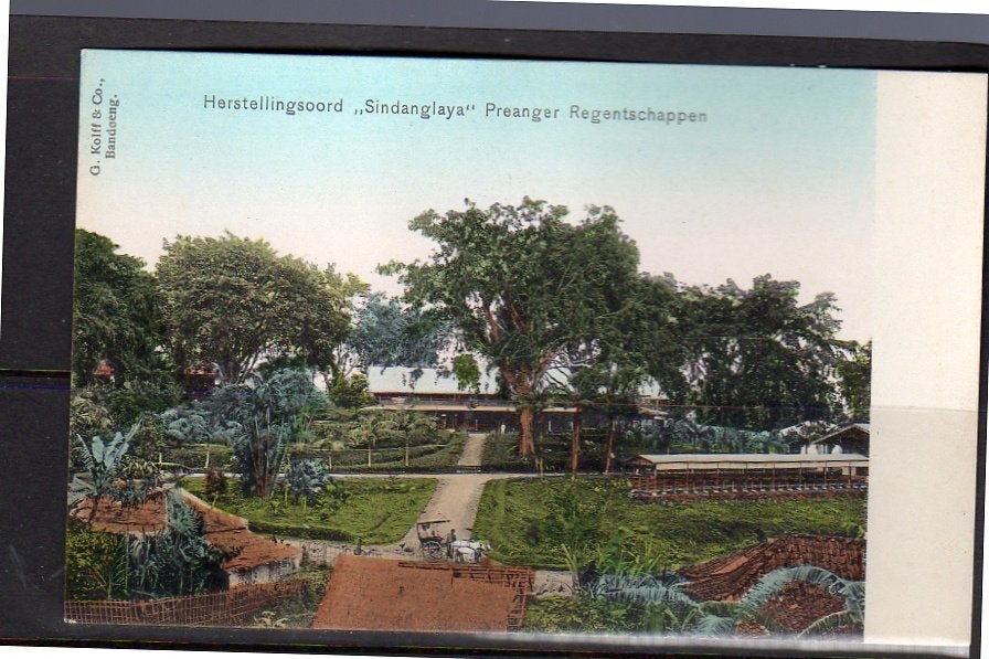 Ned Indië Herstellingsoord SINDANGLAYA in Preanger, Ophalen of Verzenden, Voor 1920, Frankrijk