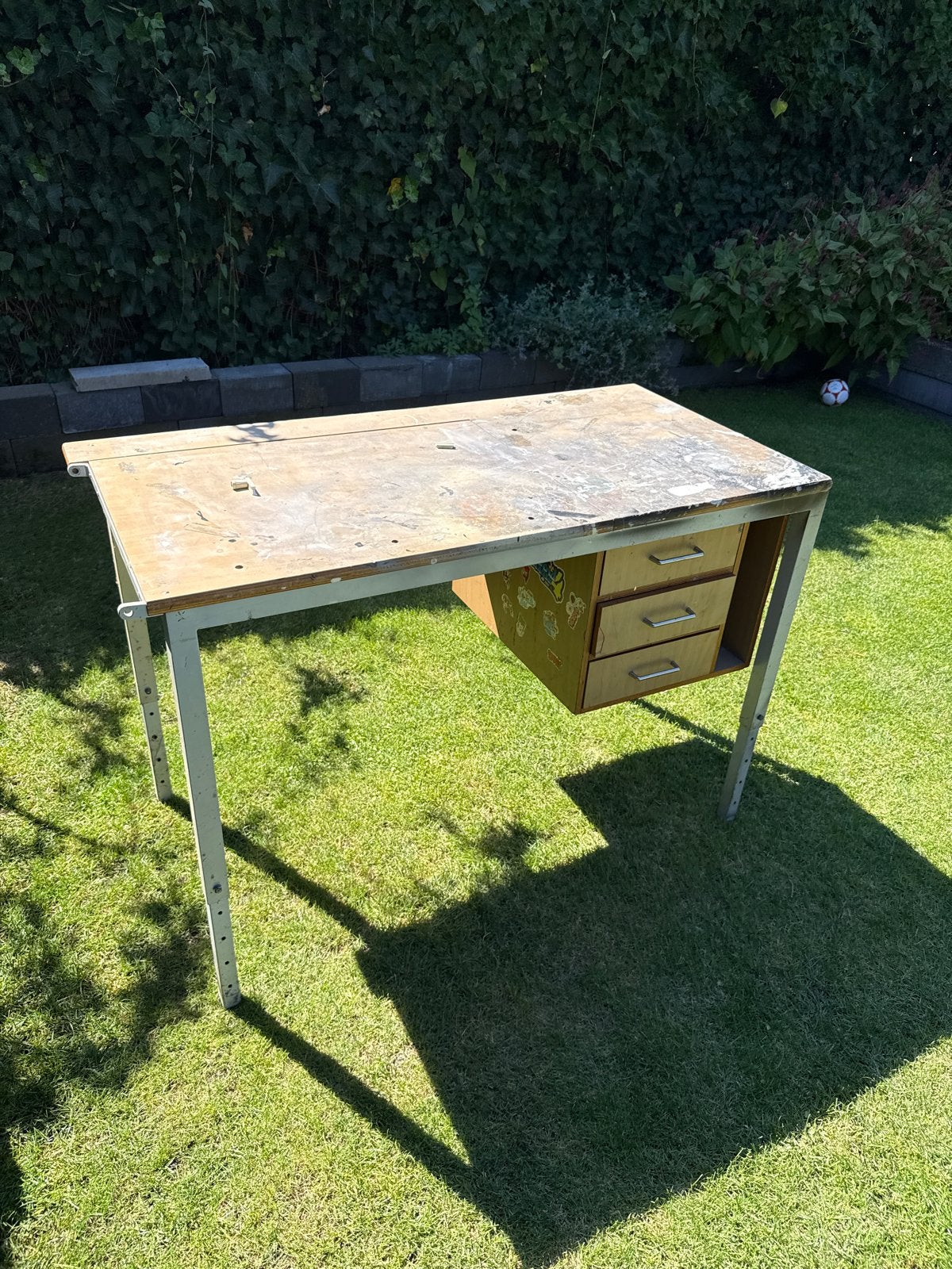 Werkbank gratis, Doe-het-zelf en Verbouw, Werkbanken, Ophalen, Gebruikt, 120 tot 170 cm