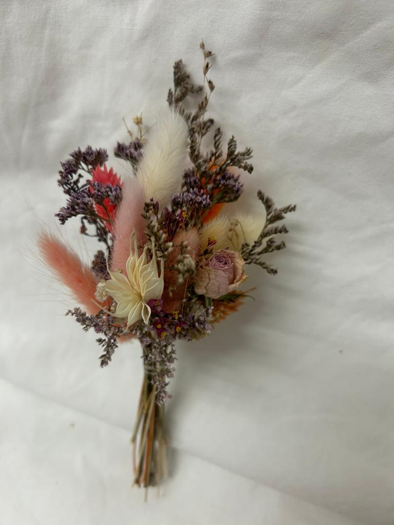 Unieke corsages met droogbloemen - Diverse kleuren, Meerkleurig, Boho, Nieuw, Ophalen of Verzenden